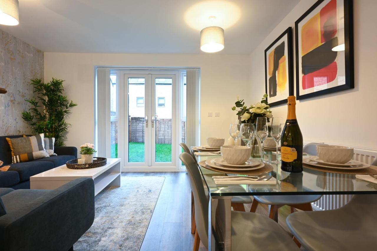 Luxury 4 Bed House With Gated Parking In The Heart Of Birmingham! Lejlighed Eksteriør billede